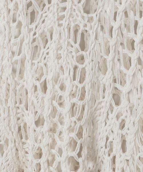 JEANASIS(ジーナシス)の「クラッシュニットNS/142599(ベスト・レディース・ブラック/マルチ/チャコールグレー/オフホワイト・FREE)」の15枚目の写真