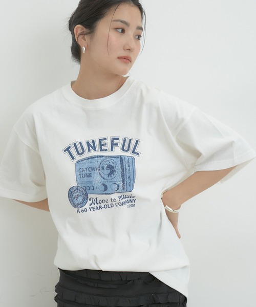 VIS（ビス）の「USEDバンドTシャツ（Tシャツ/カットソー・レディース・スミクロ/ホワイト/チャコールグレー/ホワイト系その他・FREE）」の16枚目の写真