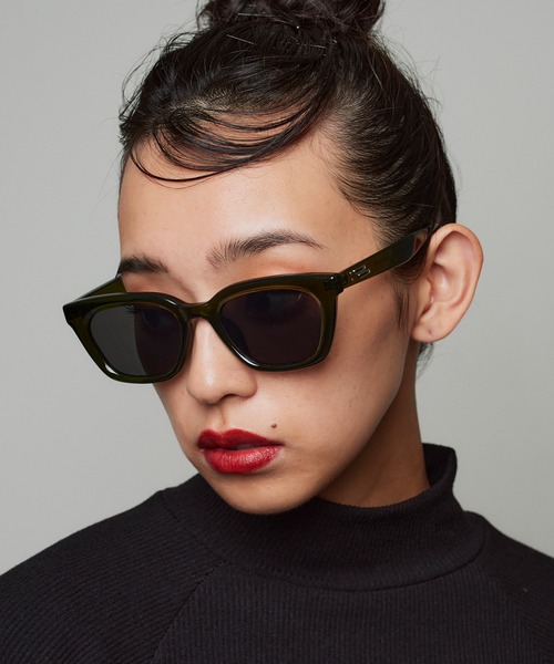 Narcissus（ナルシス）の「【Narcissus】ウェリントンサングラス（サングラス・レディース・ブラック/カーキ/その他1・FREE）」の2枚目の写真