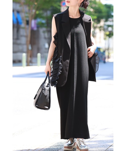 cawaii(カワイイ)の「カワイイの個性服を魅せる シンプルワンピース(ワンピース・レディース・ホワイト/ブラック/ブラウン/ブラウン系その他/ブラック系その他/ホワイト系その他・FREE/M/L)」の1枚目の写真