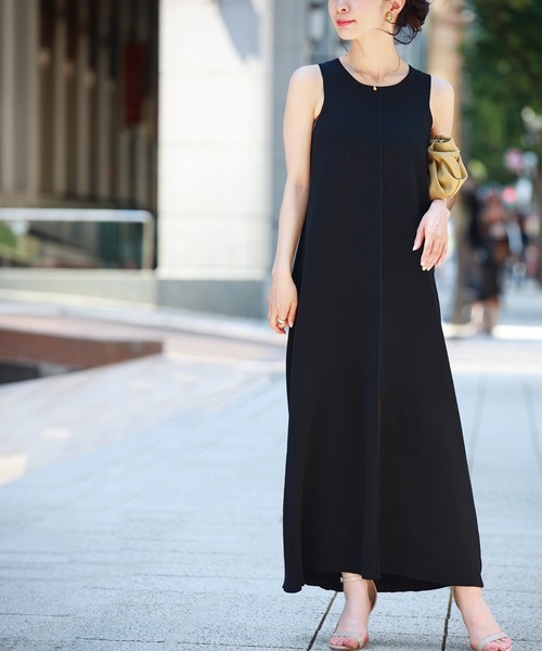 cawaii(カワイイ)の「カワイイの個性服を魅せる シンプルワンピース(ワンピース・レディース・ホワイト/ブラック/ブラウン/ブラウン系その他/ブラック系その他/ホワイト系その他・FREE/M/L)」の4枚目の写真