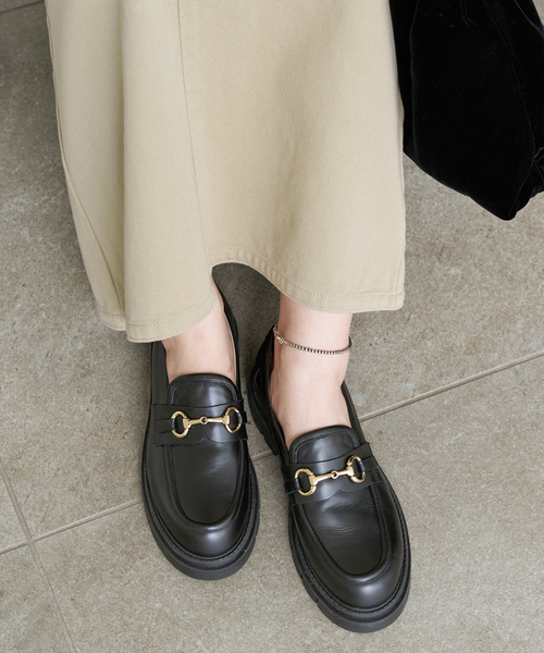 Spick & Span（スピックアンドスパン）の「≪追加≫CORSO ROMA 9 / コルソローマノーヴェビットローファー OLGA 1821（ローファー・レディース・ブラック・37/36/35/38）」の4枚目の写真