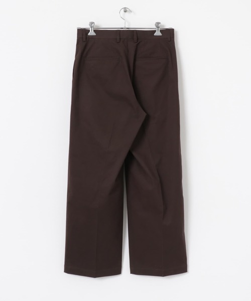 URBAN RESEARCH(アーバンリサーチ)の「ストレッチピーチツイルTUCK WIDE PANTS(その他パンツ・メンズ・ブラック/ネイビー/ブラウン・MEDIUM/LARGE)」の18枚目の写真