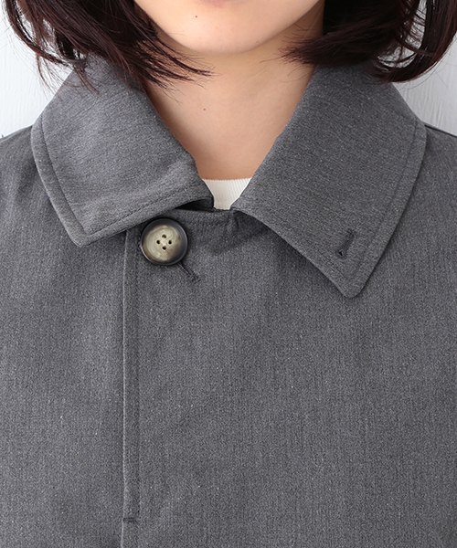 美品！THE NORTH FACE ステンカラーコート グレー　パープルレーベル BEAMS（ビームス）【別注】THE NORTH FACE PURPLE LABEL