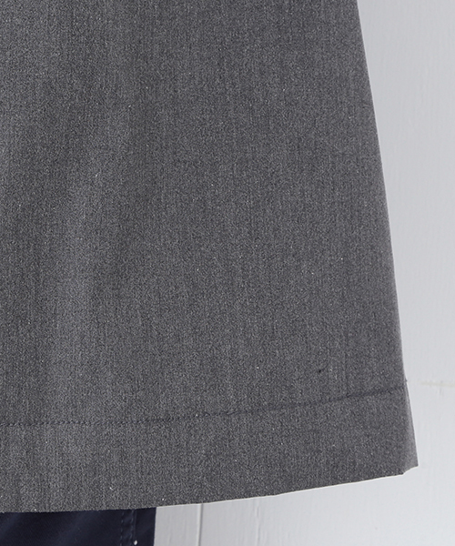 THE NORTH FACE PURPLE LABEL(ザ ノースフェイス パープルレーベル)の「●THE NORTH FACE PURPLE LABEL×BEAMS BOY / 別注 ステンカラーコート(ステンカラーコート・レディース・グレー/ネイビー・ONE SIZE)」の11枚目の写真