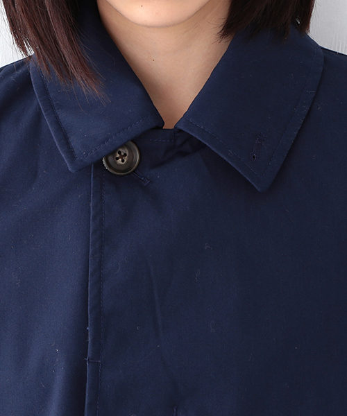 THE NORTH FACE PURPLE LABEL(ザ ノースフェイス パープルレーベル)の「●THE NORTH FACE PURPLE LABEL×BEAMS BOY / 別注 ステンカラーコート(ステンカラーコート・レディース・グレー/ネイビー・ONE SIZE)」の14枚目の写真