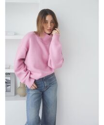 Ungrid | ハイネックボリュームカラーニット(ニット/セーター)