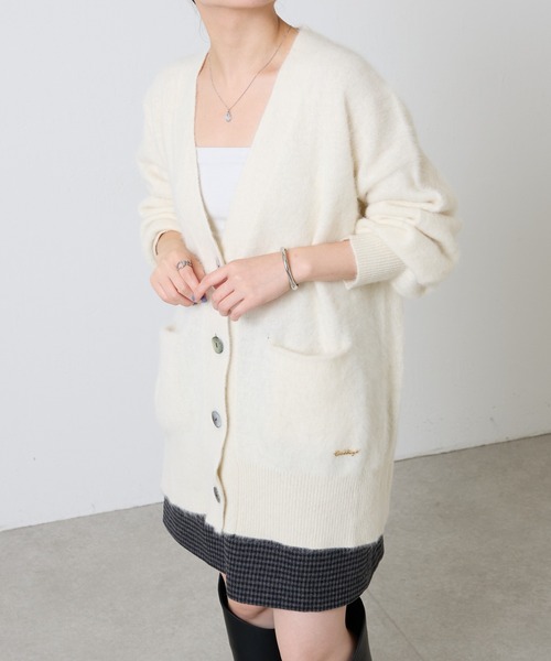 美品♡コラージュガリャルダガランテ24完売品カシミヤ混FOXファーカーディガン COLLAGE GALLARDAGALANTE（コラージュガリャルダガランテ）の「FOX