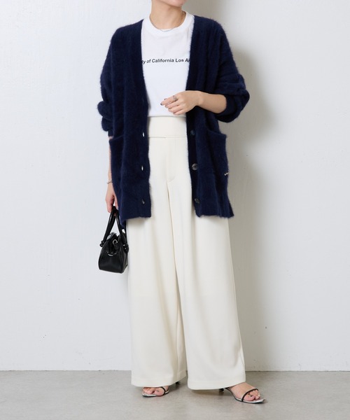 美品♡コラージュガリャルダガランテ24完売品カシミヤ混FOXファーカーディガン COLLAGE GALLARDAGALANTE（コラージュガリャルダガランテ）の「FOX