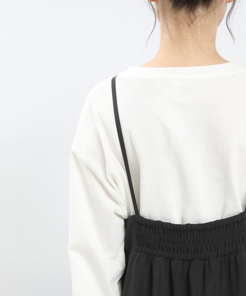 GLOBAL WORK Smile Seed Store（グローバルワーク スマイルシードストア）の「Aラインキャミワンピース/116016（シャツワンピース・レディース・ダークグレー/ブラック・LARGE/MEDIUM/X-LARGE/SMALL）」の17枚目の写真