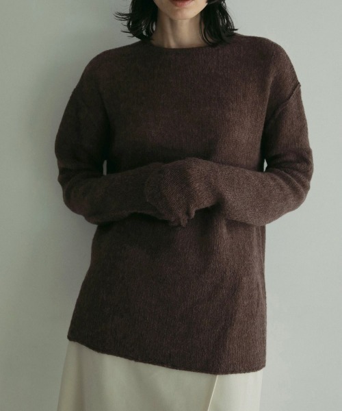 anuke（アンヌーク）の「anuke Sheer Knit シアーニット/62420528