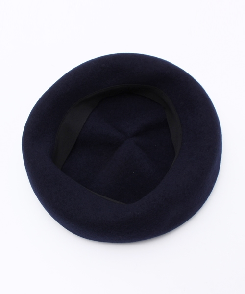 CIAOPANIC（チャオパニック）の「【Ciaopanic】　BasqueBeret（ハンチング/ベレー帽・メンズ・グレー/ネイビー/ホワイト・FREE）」の4枚目の写真