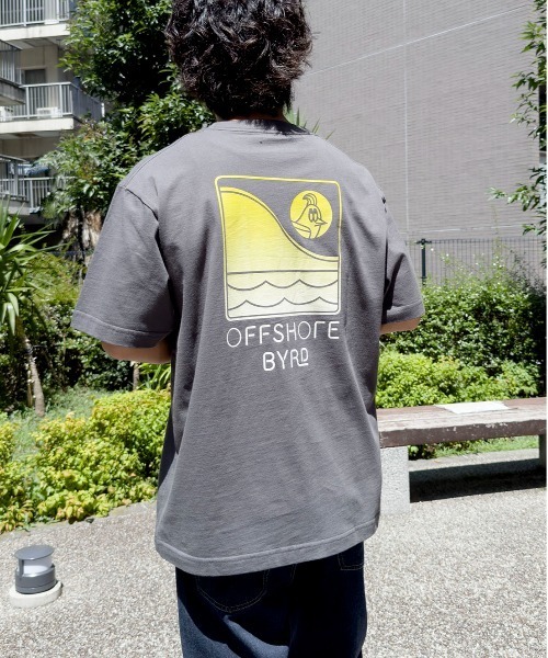 【Collaboration】OS×BYRD LOGOTEE/オフショア×バード ロゴティ（Tシャツ/カットソー）｜OFFSHORE（オフショア）