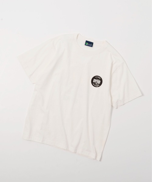 OFFSHORE(オフショア)の「【Collaboration】OS×BYRD LOGOTEE/オフショア×バード ロゴティ(Tシャツ/カットソー・メンズ・ブラック/ホワイト・S/M/L/XL)」の7枚目の写真