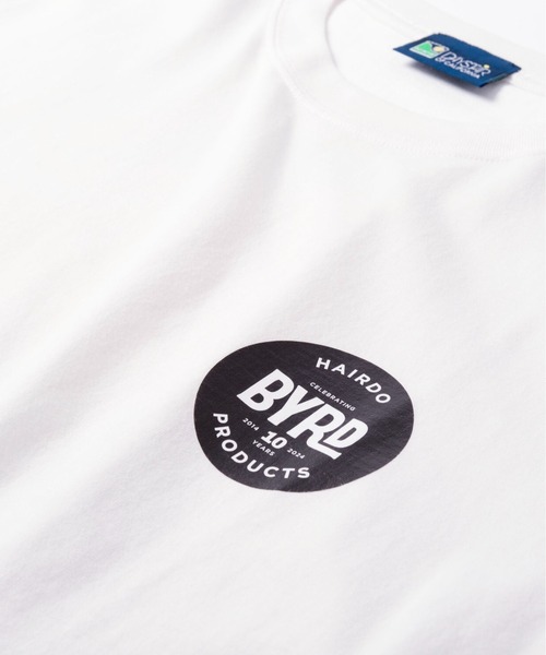 OFFSHORE(オフショア)の「【Collaboration】OS×BYRD LOGOTEE/オフショア×バード ロゴティ(Tシャツ/カットソー・メンズ・ブラック/ホワイト・S/M/L/XL)」の11枚目の写真