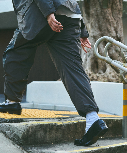 417 EDIFICE(フォーワンセブンエディフィス)の「”DRY TECH”EASY PANTS / イージーパンツ(カーゴパンツ・メンズ・ネイビー/グレー・SMALL/MEDIUM/LARGE)」の8枚目の写真