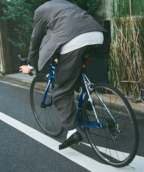 417 EDIFICE(フォーワンセブンエディフィス)の「”DRY TECH”EASY PANTS / イージーパンツ(カーゴパンツ・メンズ・ネイビー/グレー・SMALL/MEDIUM/LARGE)」の5枚目の写真