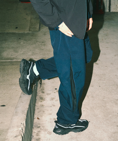 417 EDIFICE(フォーワンセブンエディフィス)の「”DRY TECH”EASY PANTS / イージーパンツ(カーゴパンツ・メンズ・ネイビー/グレー・SMALL/MEDIUM/LARGE)」の16枚目の写真