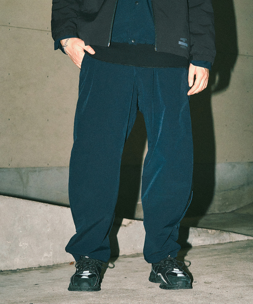 417 EDIFICE(フォーワンセブンエディフィス)の「”DRY TECH”EASY PANTS / イージーパンツ(カーゴパンツ・メンズ・ネイビー/グレー・SMALL/MEDIUM/LARGE)」の11枚目の写真