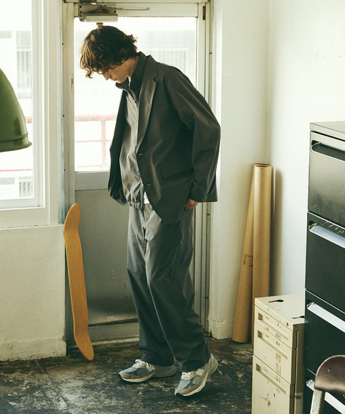 417 EDIFICE(フォーワンセブンエディフィス)の「”DRY TECH”EASY PANTS / イージーパンツ(カーゴパンツ・メンズ・ネイビー/グレー・SMALL/MEDIUM/LARGE)」の22枚目の写真
