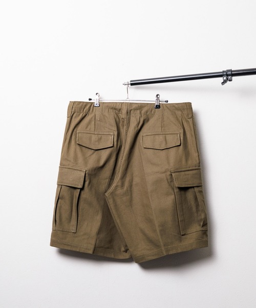 HOUSTON(ヒューストン)の「/HOUSTON /ヒューストン/BIG CARGO SHORTS /ビッグカーゴショーツ(カーゴパンツ・メンズ・ブラック/オリーブ・MEDIUM/LARGE/X-LARGE/SMALL)」の4枚目の写真