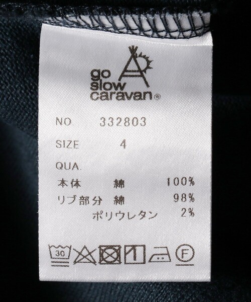 限定展開 go slow caravan/ゴースローキャラバン どら焼きクマ＆ネコ プリント ロングスリーブ Tシャツ / ロンT / 332802 / 332803（Tシャツ/カットソー）｜FREAK'S STORE（フリークスストア）