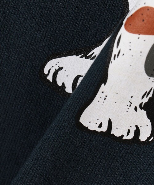 限定展開 go slow caravan/ゴースローキャラバン どら焼きクマ＆ネコ プリント ロングスリーブ Tシャツ / ロンT / 332802 / 332803（Tシャツ/カットソー）｜FREAK'S STORE（フリークスストア）