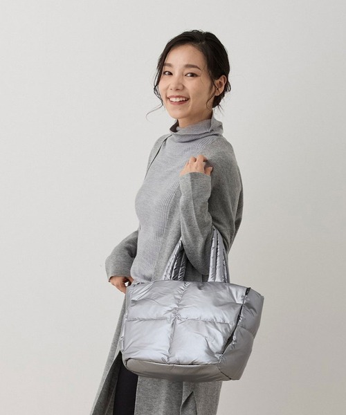 ROOTOTE（ルートート）の「ルートート / inspiration by FEATHER ROO FE.デリ.ROOTOTECARO-B（トートバッグ・レディース・ブラック/シルバー/パープル系その他/ブロンズ・FREE）」の3枚目の写真