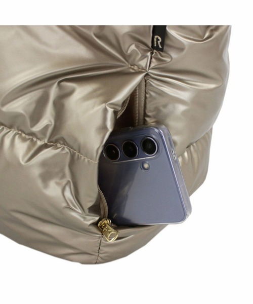 ROOTOTE（ルートート）の「ルートート / inspiration by FEATHER ROO FE.デリ.ROOTOTECARO-B（トートバッグ・レディース・ブラック/シルバー/パープル系その他/ブロンズ・FREE）」の19枚目の写真