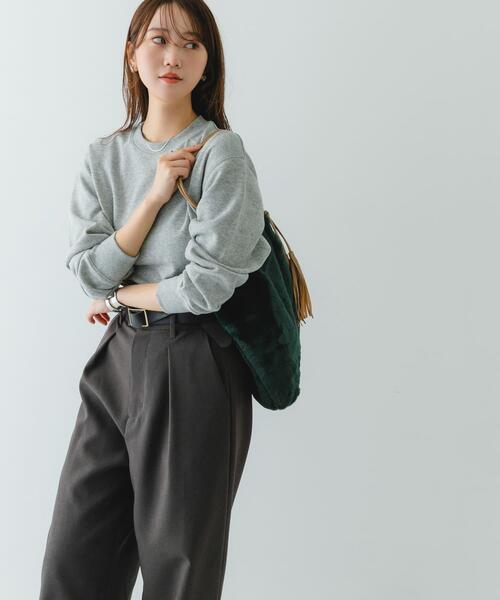 RODE SKO（ロデスコ）の「タッセル付フラッフィトートバッグ（トートバッグ・レディース・グレー/グリーン/ベージュ・ONE）」の16枚目の写真