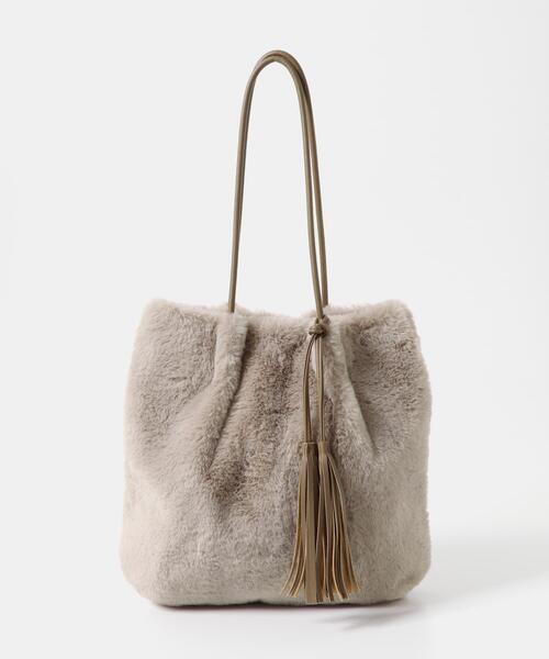 セール】タッセル付フラッフィトートバッグ（トートバッグ）｜RODE SKO