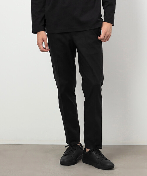 COMME CA ISM(コムサイズム)の「【セットアップ対応】Easy Active Wear ストレッチ テーパードスラックス (綿/ナイロン)(スラックス・メンズ・チャコール/ブラック・SMALL/MEDIUM/LARGE)」の5枚目の写真