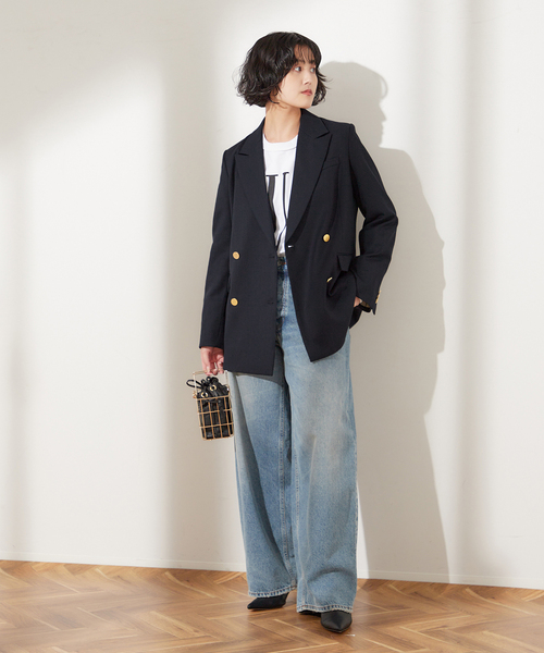 JOURNAL STANDARD L'ESSAGE【紺ブレ】 ジャケット journal standard L'essage 紺ブレザー