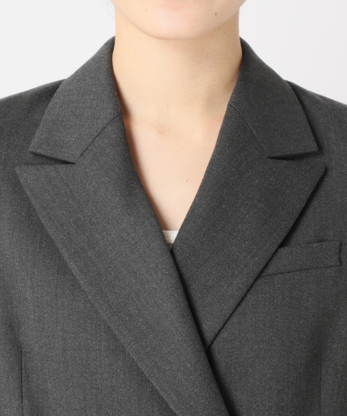 ウールトリコチン ブレザージャケット（テーラードジャケット