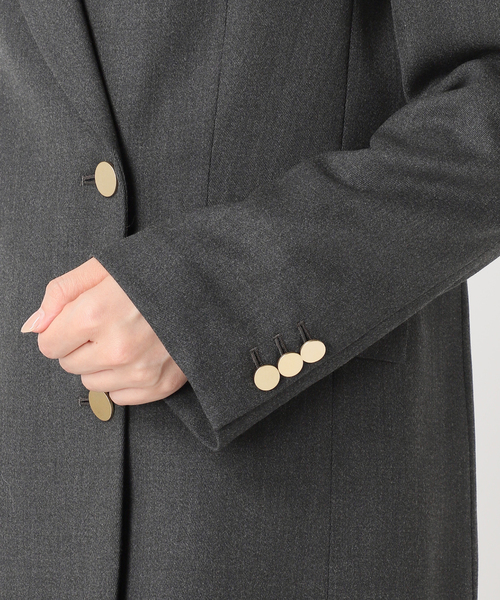 ウールトリコチン ブレザージャケット（テーラードジャケット
