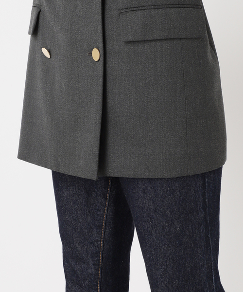 ウールトリコチン ブレザージャケット（テーラードジャケット