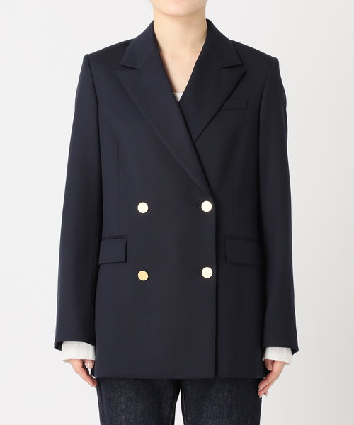 ウールトリコチン ブレザージャケット（テーラードジャケット