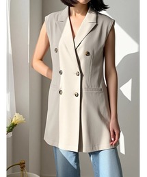 Edit Sheen（エディットシーン）の「ダブルボタンテーラードベスト（テーラードジャケット）」