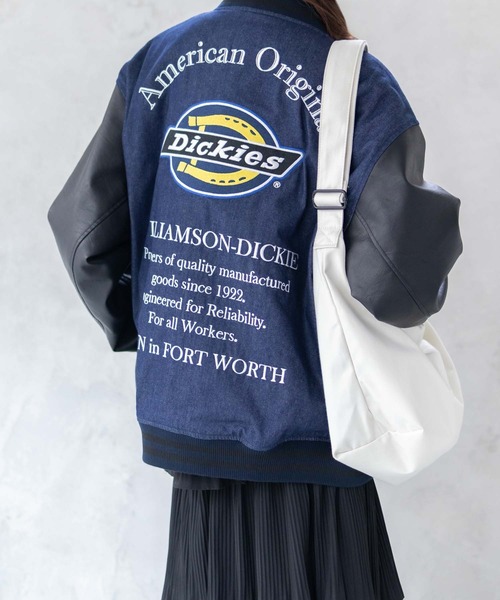 Dickies スタジャン 「別注限定展開」DICKIESバックロゴ刺繍