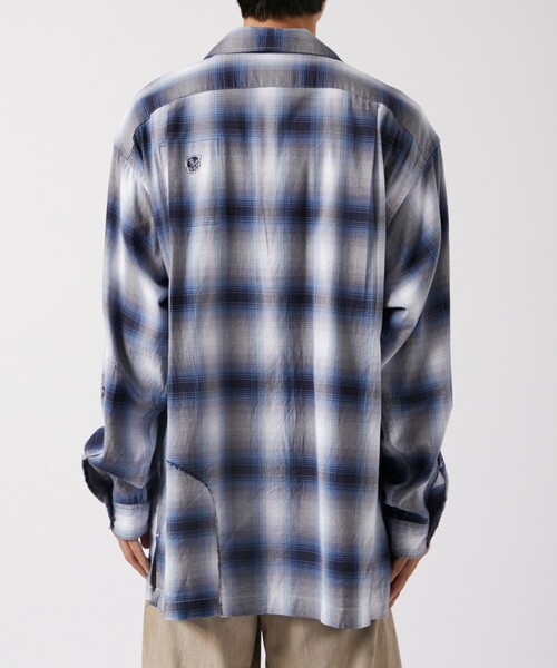 Bowwow/バウワウ】RAYON CHECK SHIRTS REPAIRED（シャツ