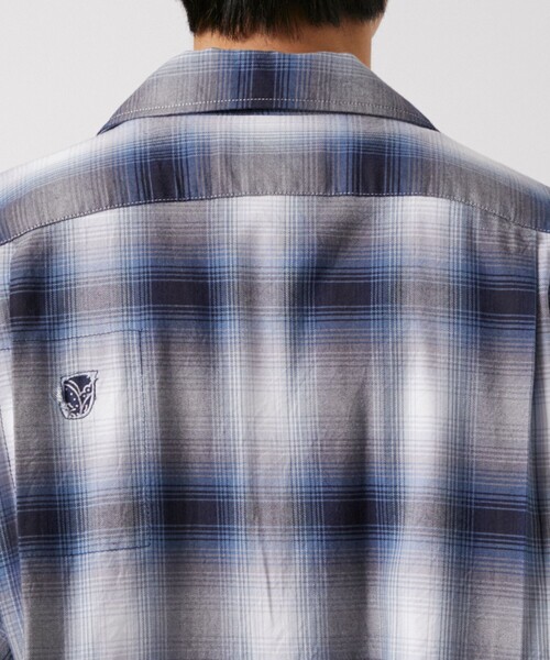 Bowwow/バウワウ】RAYON CHECK SHIRTS REPAIRED（シャツ/ブラウス