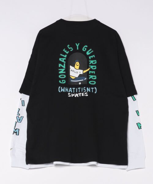 さらに100円引き◆Mark Gonzales◆LAYERED L/S T-SHIRT さらに100円引き◇Mark Gonzales◇GONZ L/S TEE (MARK