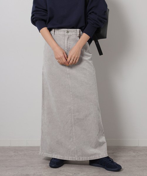 JOURNAL STANDARD relume(ジャーナルスタンダード レリューム)の「ピグメントコーデュロイスカート(スカート・レディース・ベージュ/ライトグレー・36/38)」の7枚目の写真