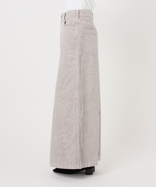 JOURNAL STANDARD relume(ジャーナルスタンダード レリューム)の「ピグメントコーデュロイスカート(スカート・レディース・ベージュ/ライトグレー・36/38)」の19枚目の写真