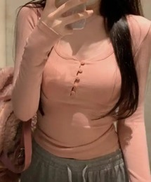 スリムフィットボタンシャツ