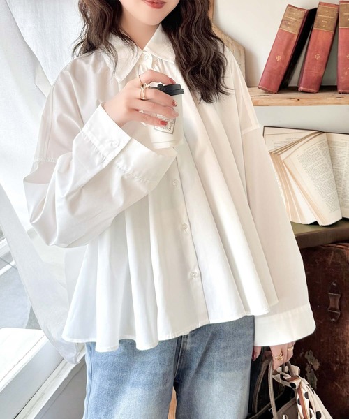 セール】トレンドライクのゆるく上品なシルエット♪アコーディオン