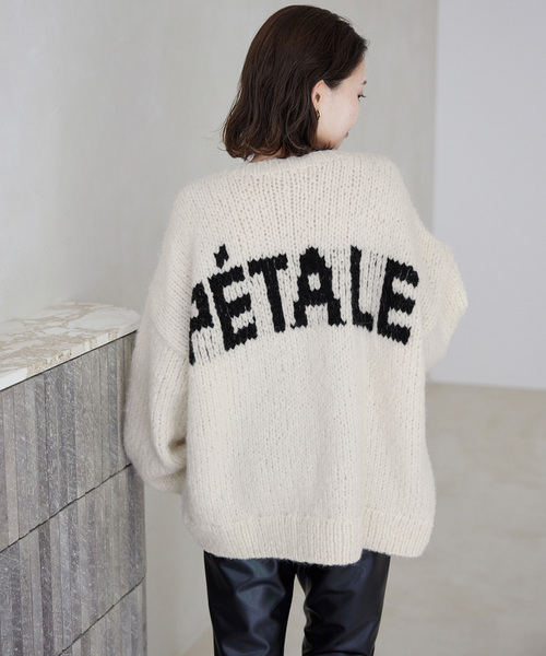 ＋81BRANCA（ハチイチブランカ）の「+81BRANCA/ハチイチブランカ SLOBE別注 ペルーニット（ニット/セーター・レディース・グレー/ホワイト・FREE）」の20枚目の写真