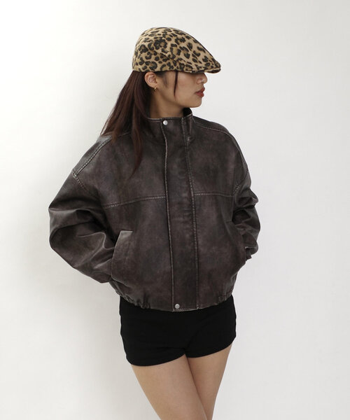 WHO'S WHO gallery（フーズフーギャラリー）の「アソートハンチング（キャップ・レディース・ブラウン・FREE）」の2枚目の写真