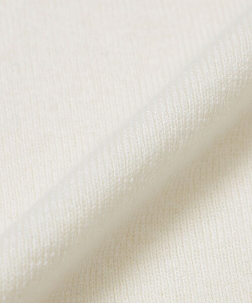 MACKINTOSH PHILOSOPHY（ﾏｯｷﾝﾄｯｼｭ ﾌｨﾛｿﾌｨｰ）の「Cleric Collar Knit ロングスリーブ（ニット/セーター・レディース・チャコールグレー/ライトブルー/ダークネイビー・38）」の8枚目の写真