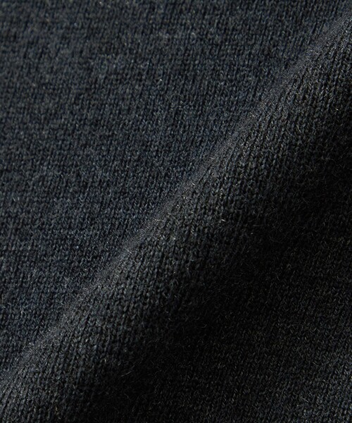 MACKINTOSH PHILOSOPHY（ﾏｯｷﾝﾄｯｼｭ ﾌｨﾛｿﾌｨｰ）の「Cleric Collar Knit ロングスリーブ（ニット/セーター・レディース・チャコールグレー/ライトブルー/ダークネイビー・38）」の7枚目の写真